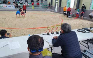 제33회 경상남도생활체육대축전 격려 (씨름)