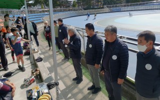 제33회 경상남도생활체육대축전 격려 (인라인스케이팅)