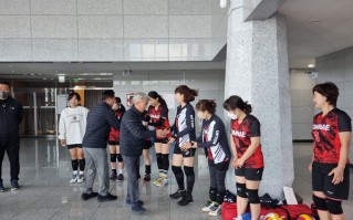 제33회 경상남도생활체육대축전 격려 (배구)