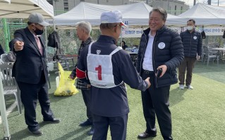 제33회 경상남도생활체육대축전 격려 (게이트볼)